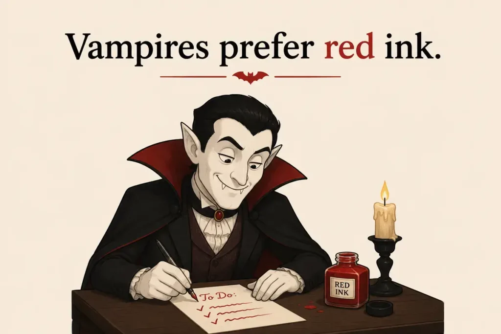 Short Vampire Jokes And Puns For Students