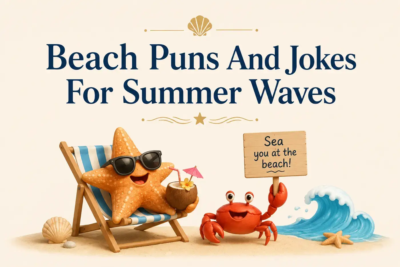 Beach Puns And Jokes For Summer Waves