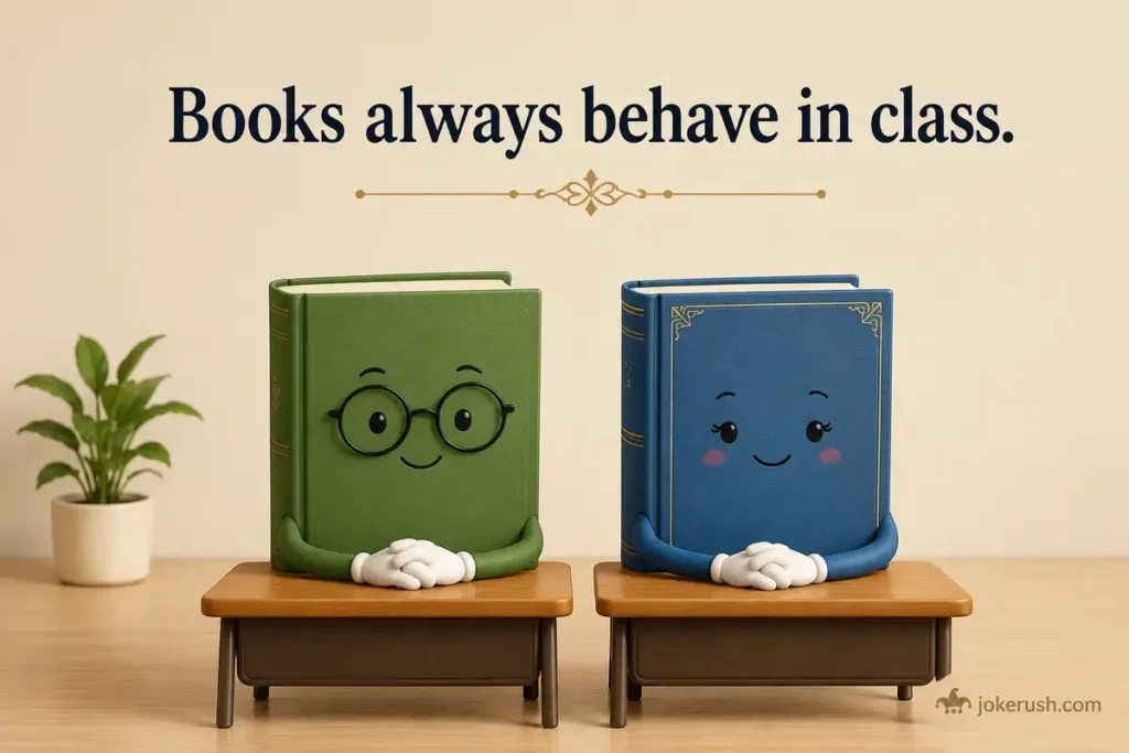 Book Jokes And Puns For Teachers