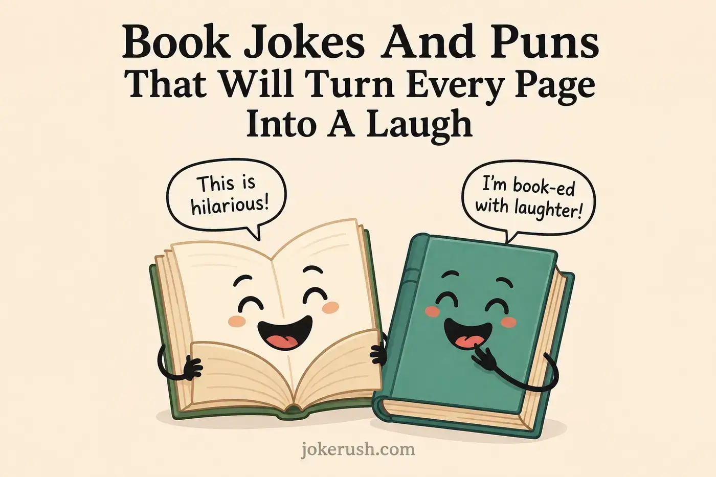 Book Jokes And Puns That Will Turn Every Page Into A Laugh
