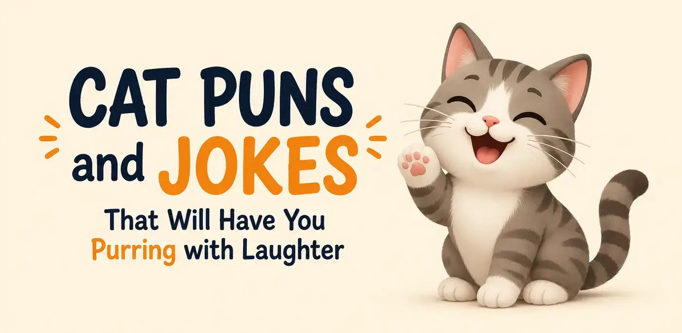 cat puns and jokes that will have you purring with laughter
