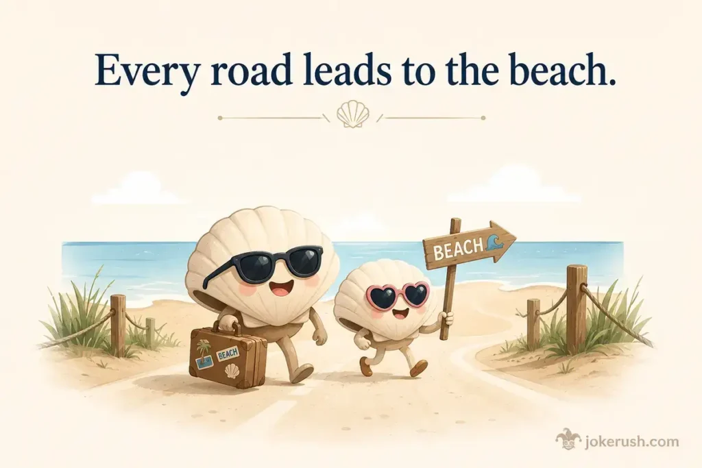 Clam Puns And Jokes For Drivers