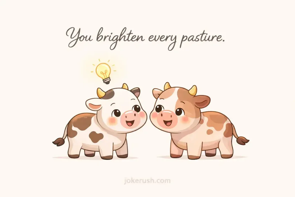 Cow Puns Compliments For Women
