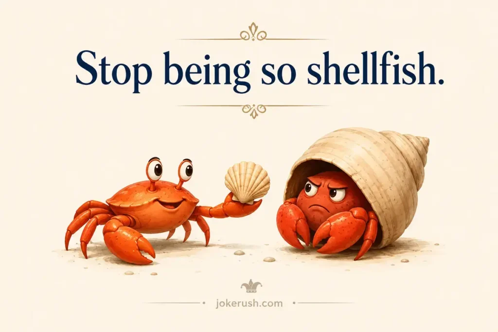Crab Puns And Jokes One Liners