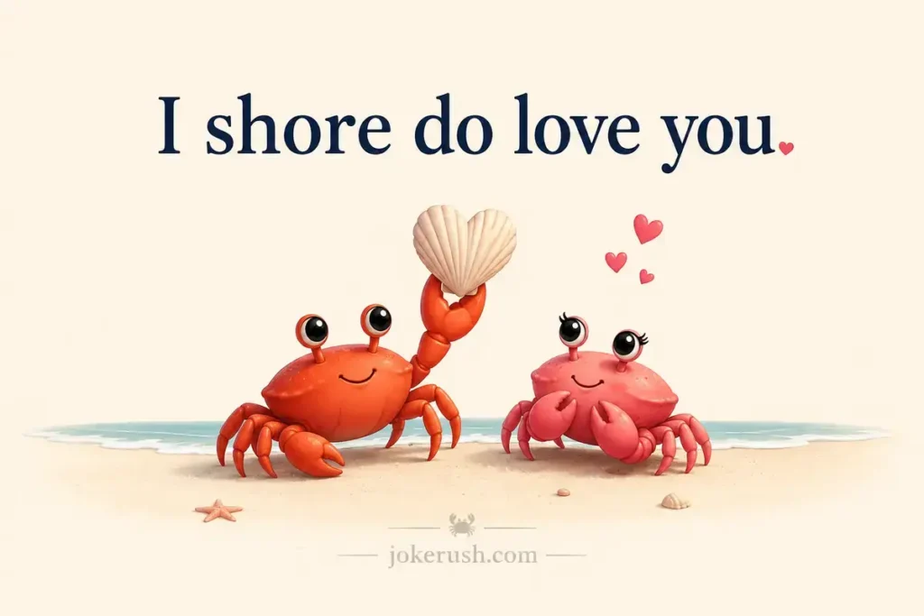 Cute Crab Puns And Jokes For Couples