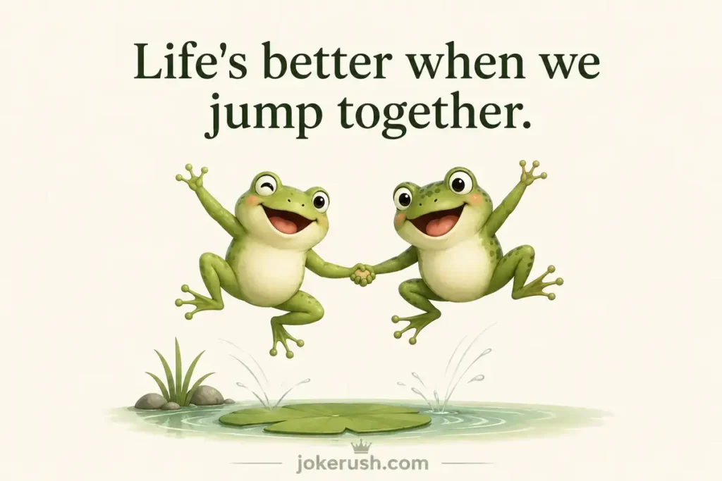 Cute Frog Puns And Jokes For Couple
