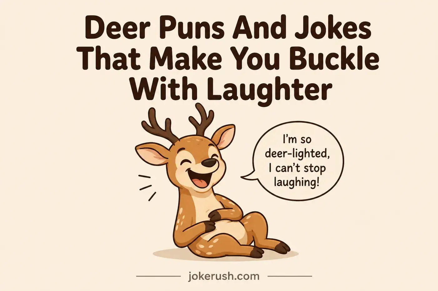 Deer Puns And Jokes That Make You Buckle With Laughter