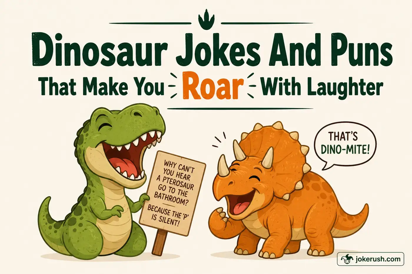 Dinosaur Jokes And Puns That Make You Roar With Laughter