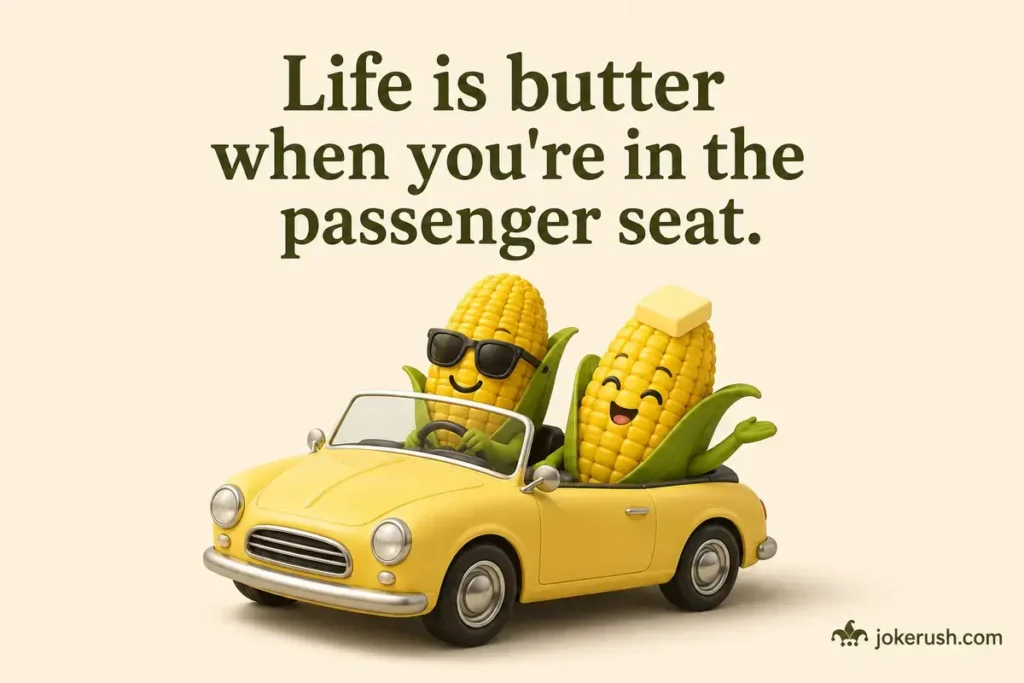 Flirty Corn Puns And Jokes Drivers