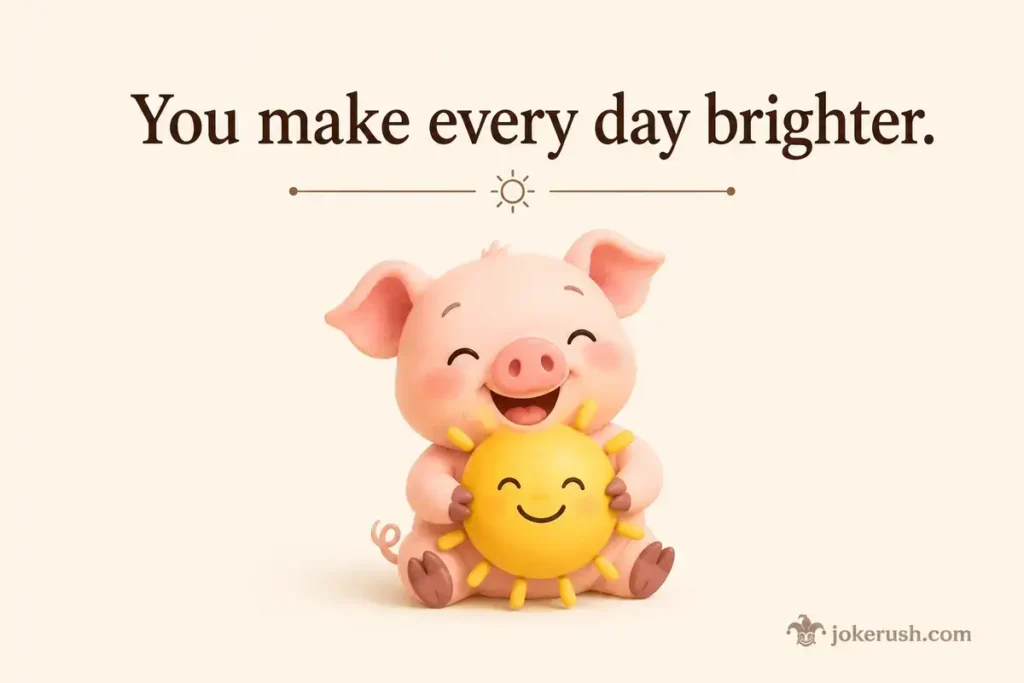 Flirty Pig Puns For Women