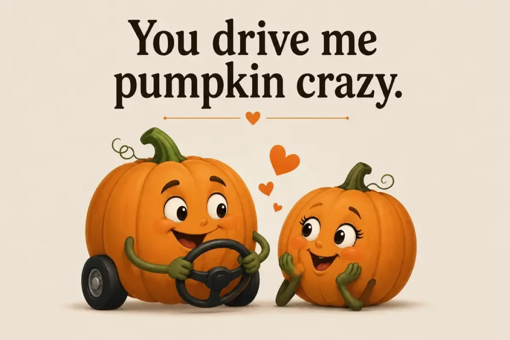 Flirty Pumpkin Puns And Jokes For Drivers