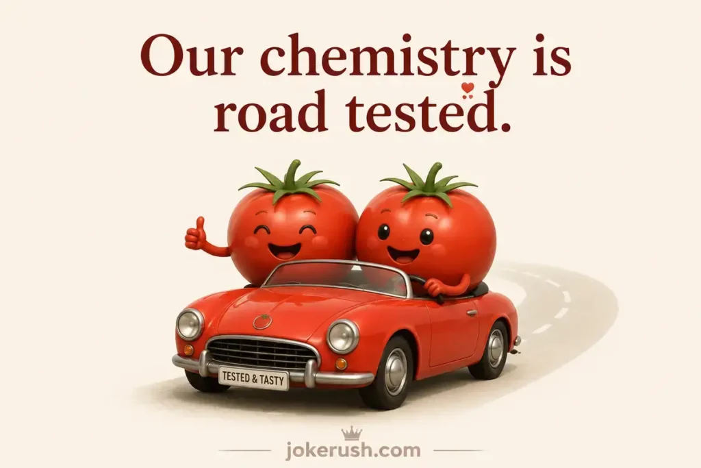 Flirty Tomato Puns For Drivers