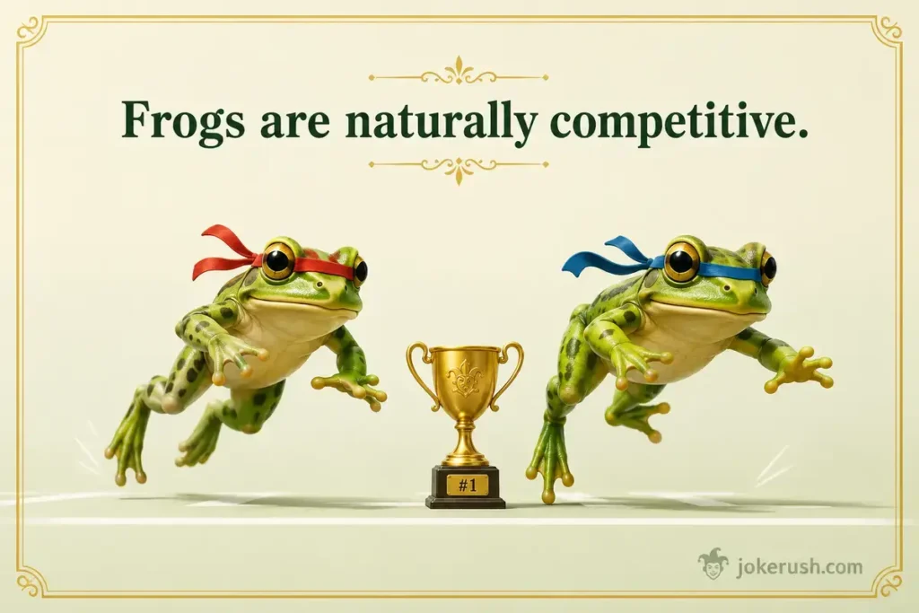 Hilarious Frog Puns For The Boys