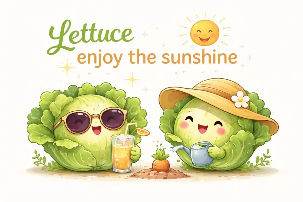 Lettuce Salad Puns And Jokes Wordplay Fun Time