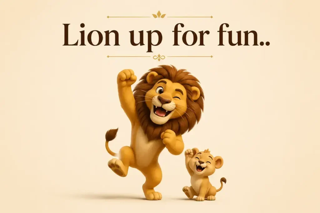 Short Lion Puns For Kids