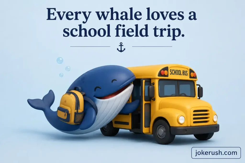 Short Whale Puns And Jokes For Students