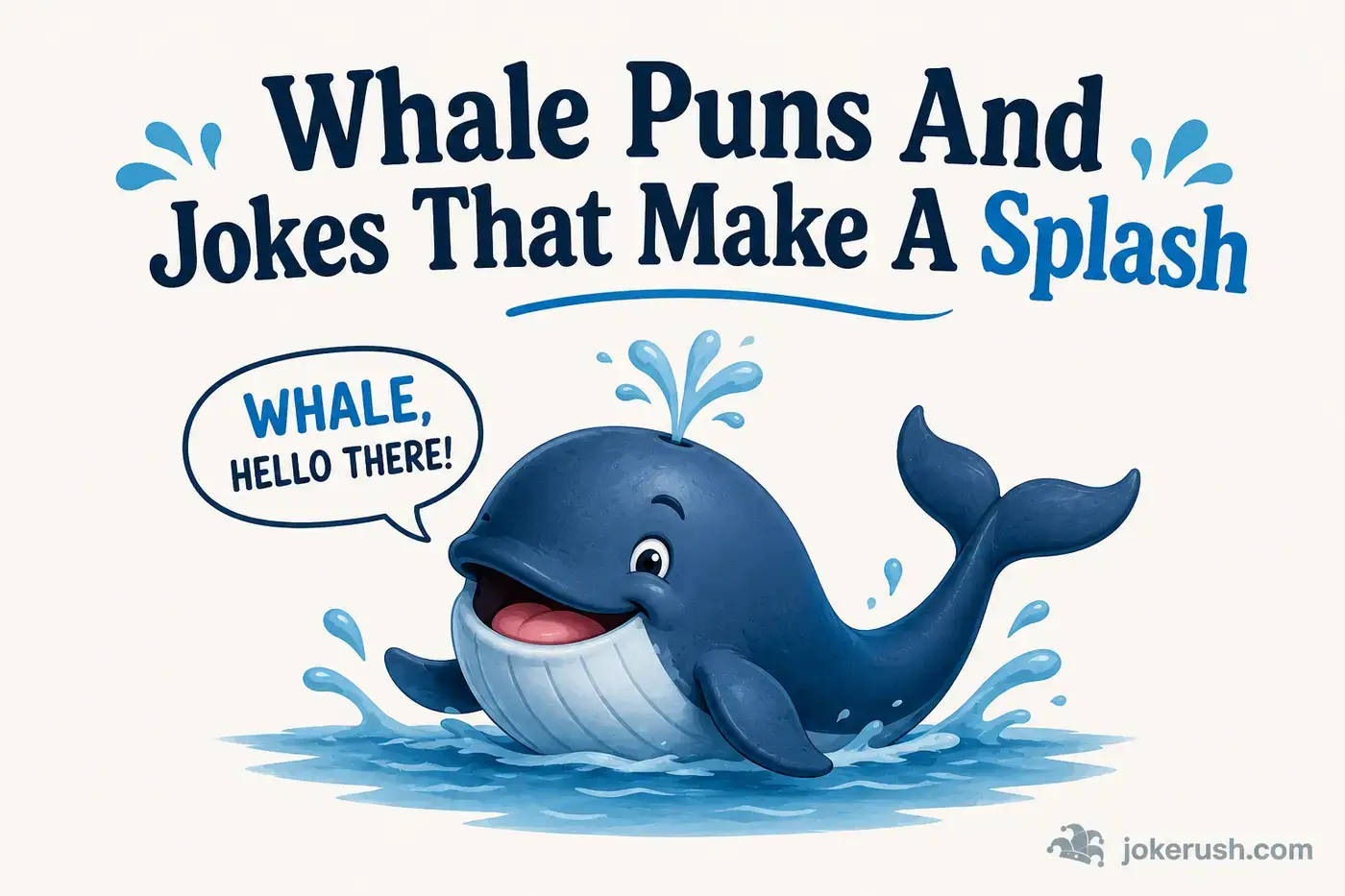 Whale Puns And Jokes That Make A Splash