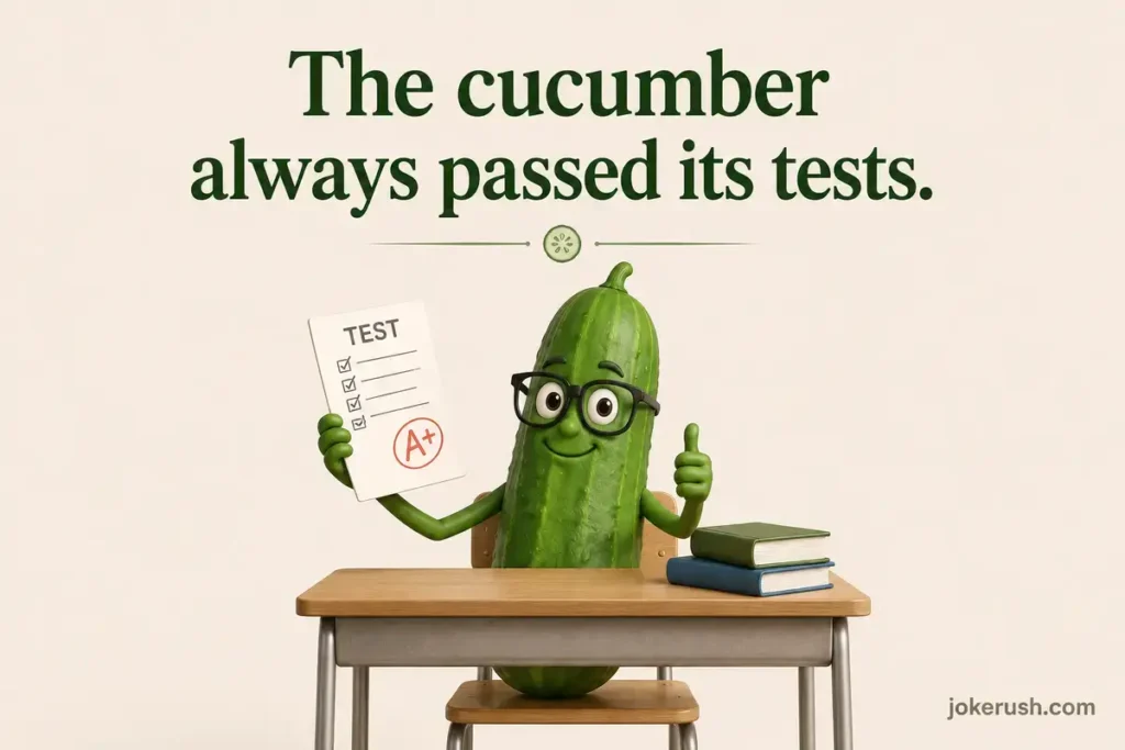 Clever Cucumber Jokes For Teachers