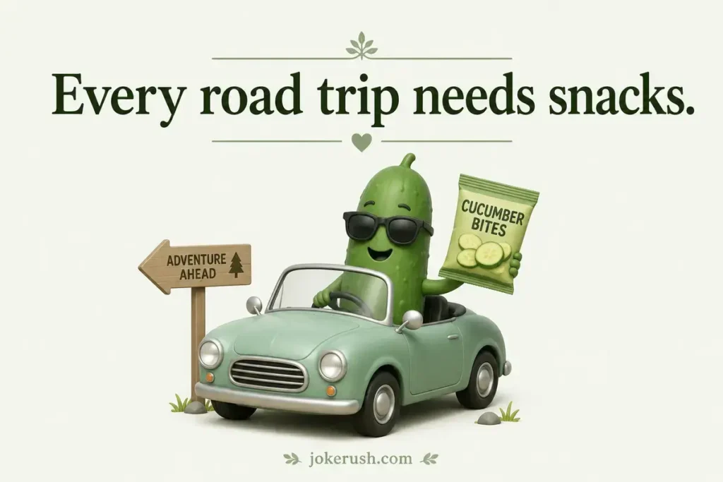 Funny Cucumber Puns And Jokes For Drivers
