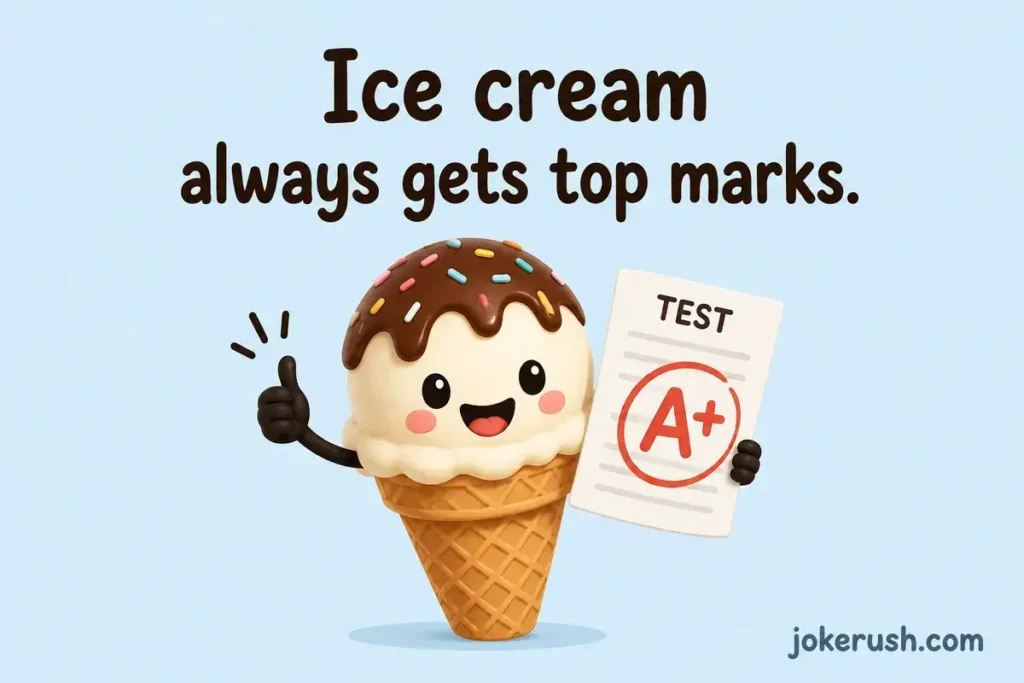 Funny Ice Cream Puns And Jokes For Students